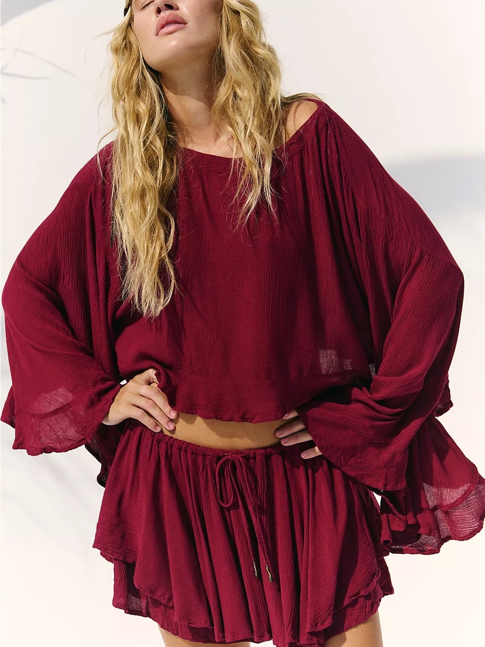 Free People Delilah Skort Set